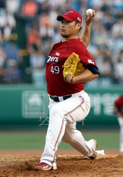 KIA 타이거즈 김진우. 스포츠동아DB