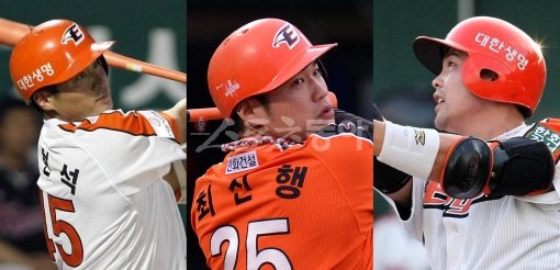 (왼쪽에서부터)정현석-최진행-김태완. 스포츠동아DB