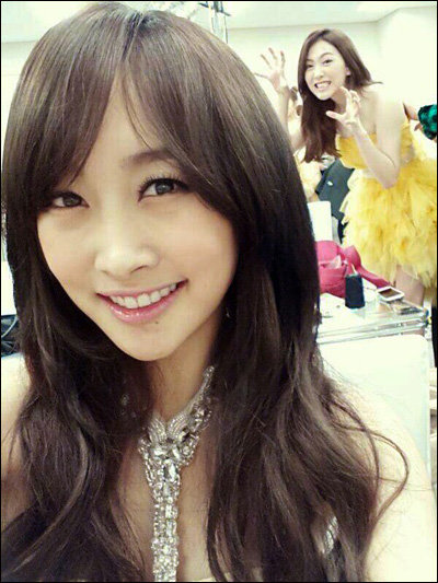 ▲ 니콜 셀카 공개