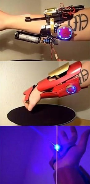 아이언맨 팔 제작