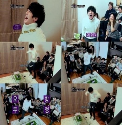 정준영 엄지원 전화 연결. 사진=Mnet ‘슈퍼스타K4에버-스페셜트랙’