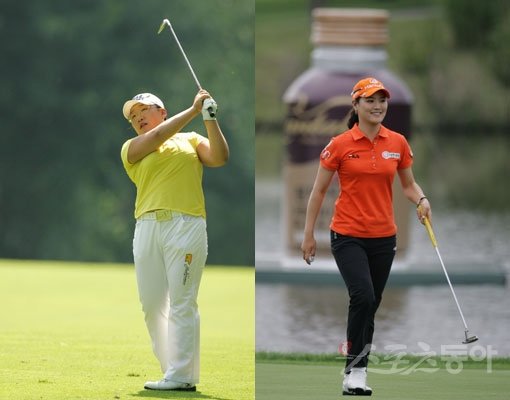 신지애-유소연. 스포츠동아DB