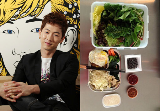 장우혁 식단 공개