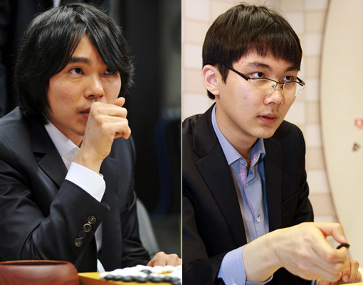 이세돌·박정환(왼쪽부터). 사진제공｜한국기원