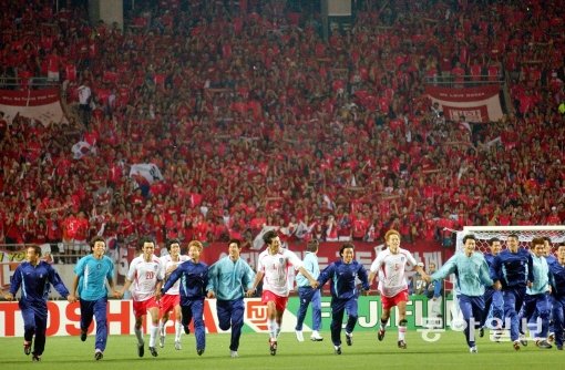 2002 한일월드컵 4강. 동아일보DB