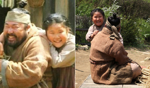 배우 고창석과 딸 예원 양. 사진출처｜방송캡처