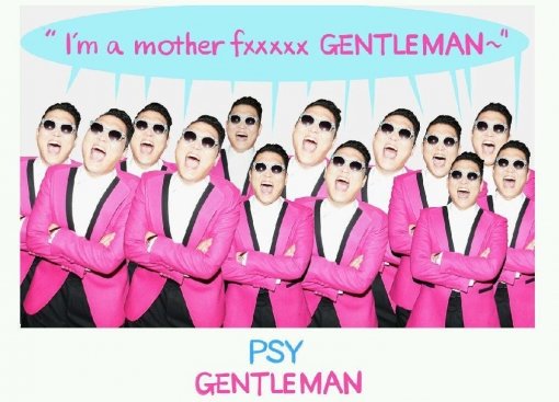 싸이 젠츨맨. 사진출처｜싸이 트위터