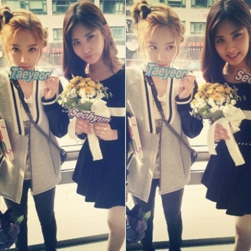 태티서 하차 인증샷·소감