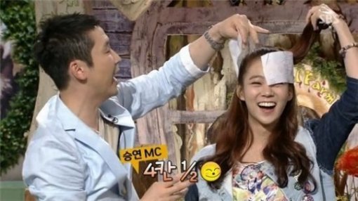 ‘한승연 소두 인증’. 사진출처 ｜ SBS ‘동물농장’ 방송 캡처