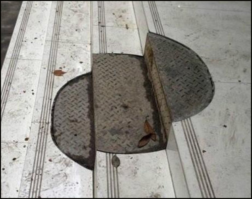 새로 나온 맨홀 뚜껑