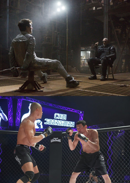 영화‘오블리비언’·영화‘전설의 주먹’. 사진제공|유니버설픽쳐스·시네마서비스