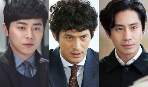 입만 열면 ‘독설’이다. ‘최고다 이순신’ 조정석, ‘직장의 신’ 오지호, ‘내 연애의 모든 것’ 신하균(왼쪽부터)이 주연 드라마에서 맡은 독설 캐릭터로 주목받고 있다. 사진제공｜KBS·MBC