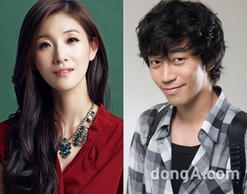 발레리나 김주원(왼쪽)과 배우 신성록 사이에 핑크빛 기운이 감돌고 있다. 두 사람의 연결고리는 신성록과 작품을 같이 한 뮤지컬 배우들이었다. 동아닷컴DB