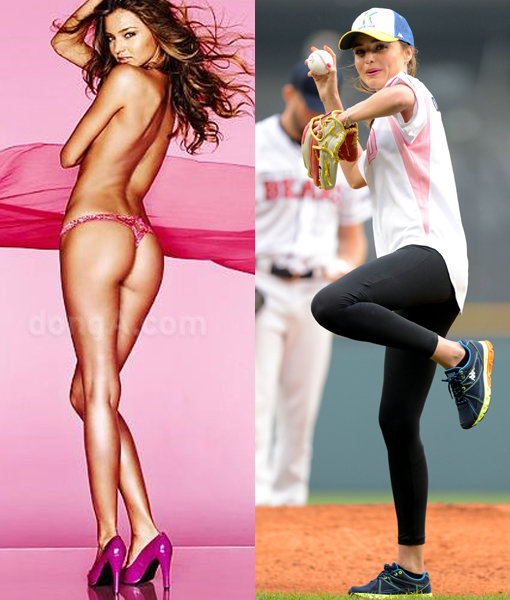 ‘미란다 커 시구’