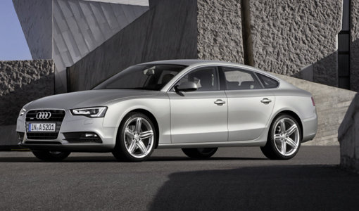 아우디의 상징인 콰트로 시스템을 장착한 뉴 아우디 ‘A5 스포트백’. 리얼 테스트 드라이브에서 뉴트럴스티어에 가까운 코너링 밸런스, 탄탄한 주행성능과 안정적인 브레이크시스템 등 ‘드림카’의 요소를 고루 갖춘 차라는 평가를 받았다. 사진제공｜아우디