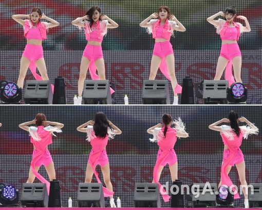 걸스데이 부산 게릴라 콘서트. 동아닷컴DB.