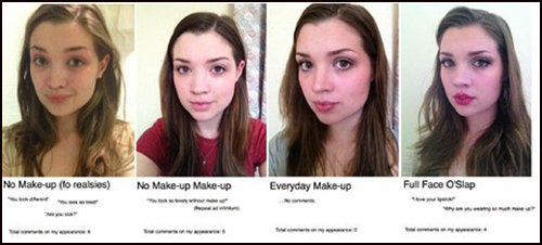 화장 두께 반응 실험