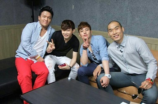 이태권, 백청강, 구자명, 손진영. 사진출처 ｜ 구자명 미투데이