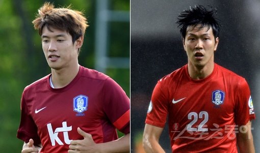 홍정호-김영권(오른쪽). 스포츠동아DB