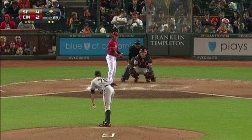 신시내티 레즈 추신수. 사진=해당 경기 캡처