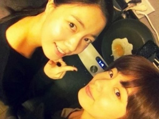 화영 쌍란 인증샷