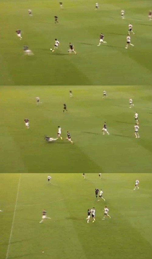 ‘이청용 살인태클’ 사진=해당 경기 캡처