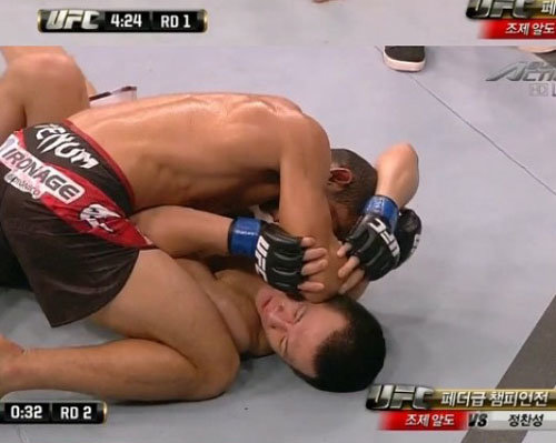 정찬성 조제 알도에 패배, 페더급 타이틀 도전 실패