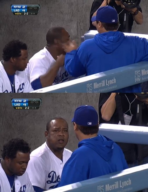 류현진-후안 유리베. 사진=해당 경기 캡처