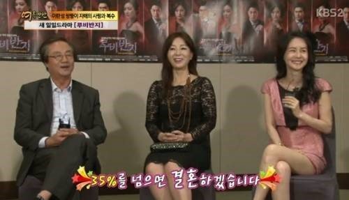 김가연 시청률 공약. 사진=KBS 2TV 방송화면 캡처.