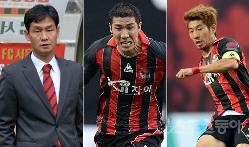 FC서울이 22일 새벽 알 아흘리(사우디아라비아)에서 AFC 챔피언스리그 8강 1차전을 갖는다. 최용수 감독과 차두리, 하대성(왼쪽부터)이 승리를 자신하고 있다. 스포츠동아DB