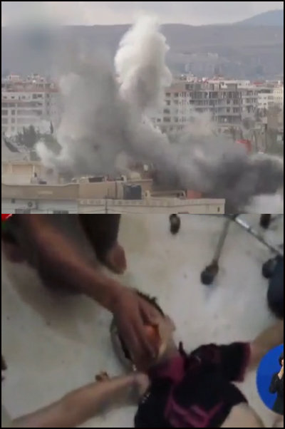 2년 넘게 내전이 벌어지고 있는 시리아에서 정부군이 화학무기 공격을 감행해 민간인 1,300여 명이 숨졌다는 주장이 제기됐다. 사진=KBS 방송화면 캡쳐