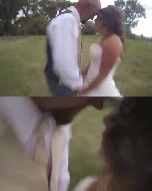 너무 아픈 웨딩 사진