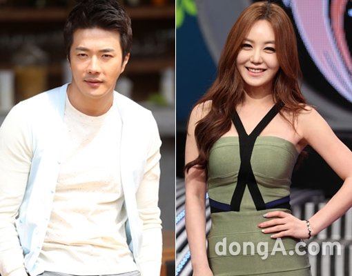 연기자 권상우-방송인 강예빈(왼쪽부터). 동아닷컴DB
