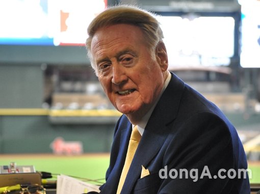 LA 다저스 전담 캐스터 빈 스컬리. 동아닷컴DB