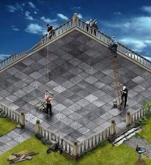 너무 어려운 착시 사진