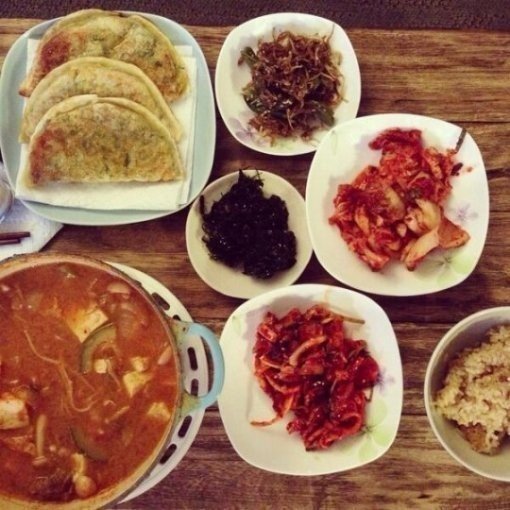 ‘혜박 저녁밥상’ 사진=혜박 트위터