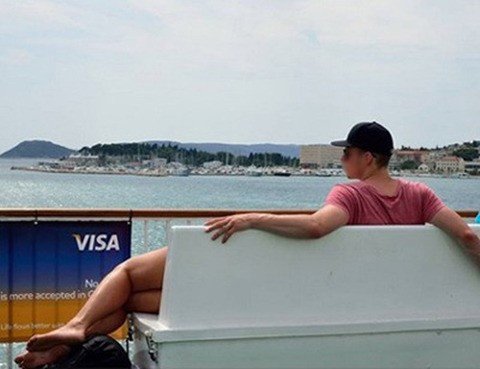 허리가 긴 남자. 사진=온라인 커뮤니티.