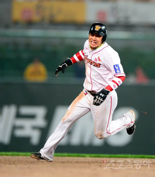 SK 김강민. 스포츠동아DB