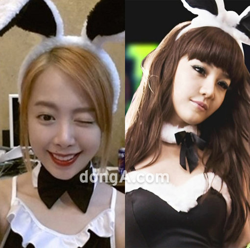 ‘신지수 박봄 바니걸 변신’