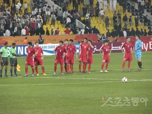 북한 축구국가대표팀. 스포츠동아DB.