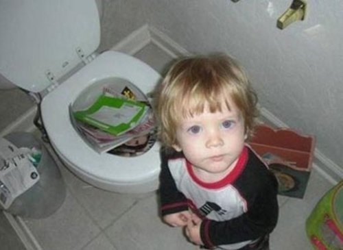 책을 미워한 아기