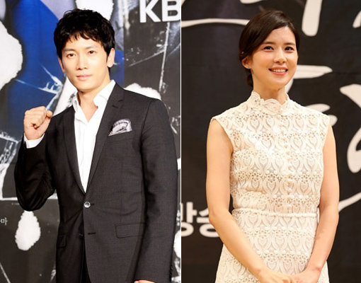 탤런트 지성-이보영(오른쪽). 사진|KBS·동아닷컴DB