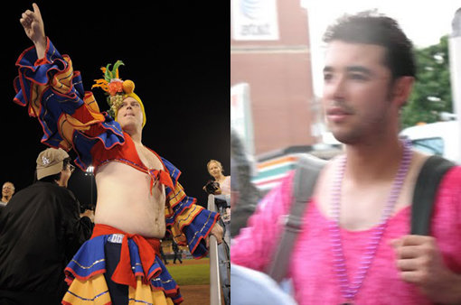 A.J. 엘리스-안드레 이디어 루키 헤이징 당시 모습. 사진=인터넷 커뮤니티