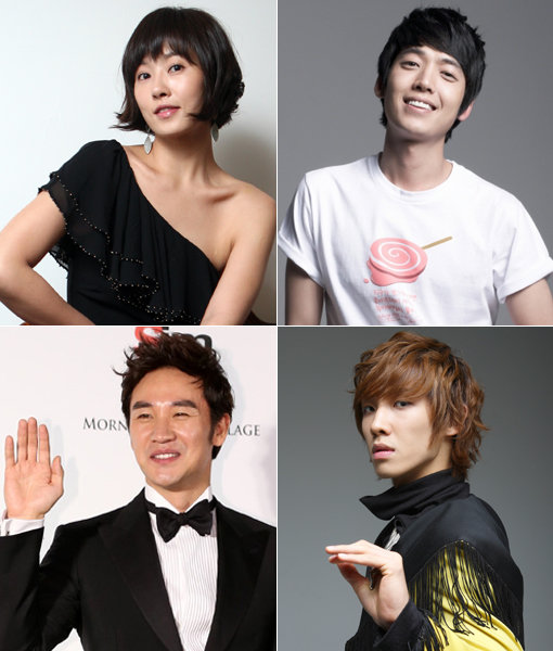 부산국제영화제가 3일 개막한다. 김선아 정경호 이준 엄태웅 (왼쪽 위부터 시계방향으로) 등이 부산영화제에서 각자의 주연작으로 치열한 홍보 경쟁에 나선다. 사진|스포츠동아DB·판타지오·동아닷컴DB