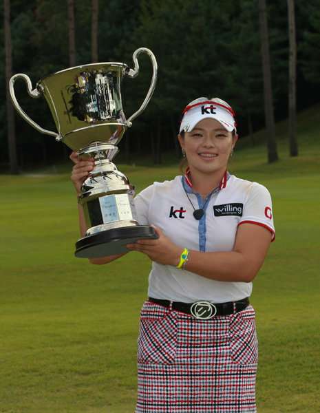 골퍼 장하나. 사진제공|KLPGA