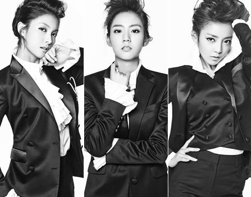 박규리-한승연-구하라(왼쪽부터). 사진|카라 페이스북