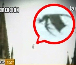 칠레 괴생명체 포착.