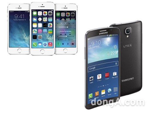 ‘아이폰5S·아이폰5C·갤럭시 라운드’