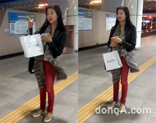 ‘송선미 공항패션’