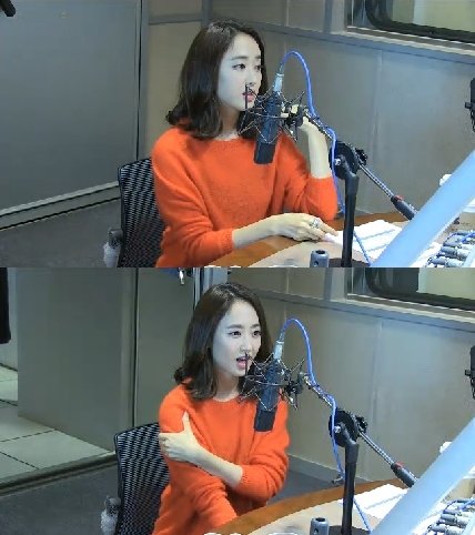 김민정 눈동자 관리 비법 공개